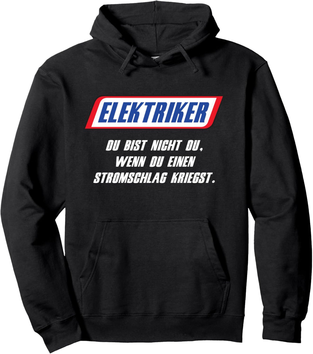 Elektriker Stromschlag Spruch Elektrotechnik Handwerk Pullover Hoodie