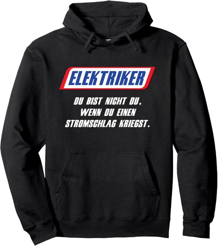 Elektriker Stromschlag Spruch Elektrotechnik Handwerk Pullover Hoodie
