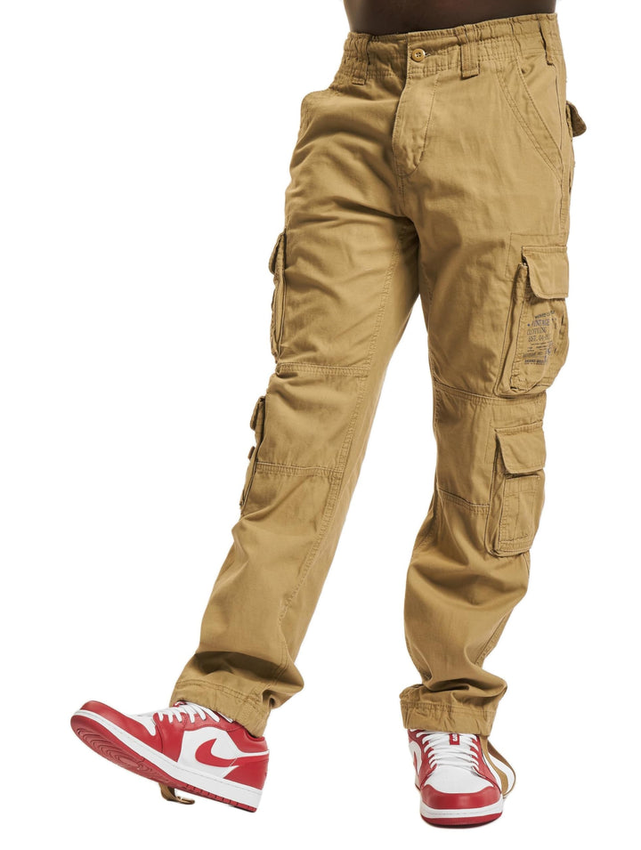 Brandit Pure Slim Fit Pants, mehrere Farbvarianten, Grössen S bis 5XL, S Beige