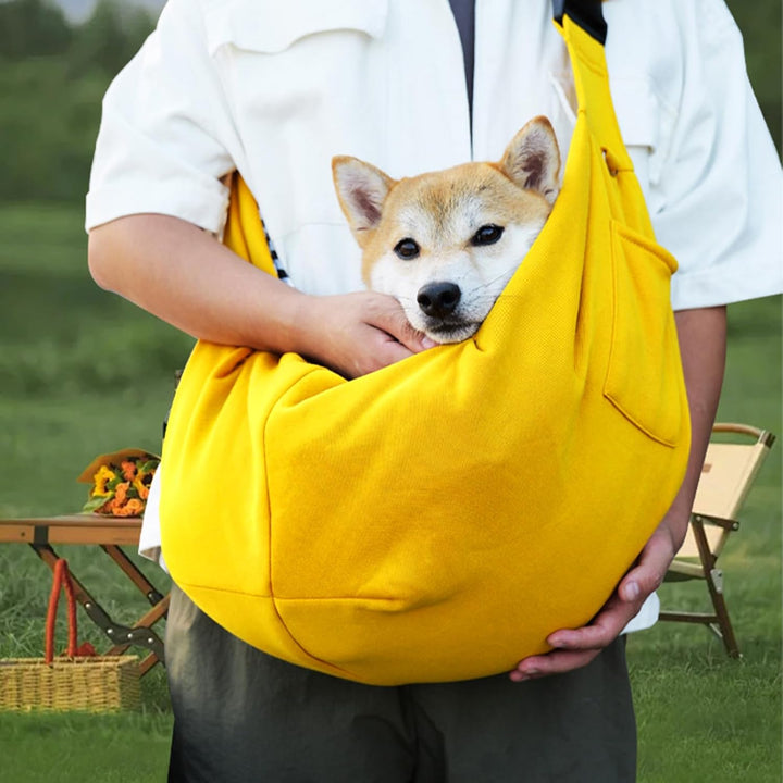 Verstellbarer Hundetragetasche, Reversibel Kleine Hundetragetasche, Pet Sling Carrier, Hunde Tasche
