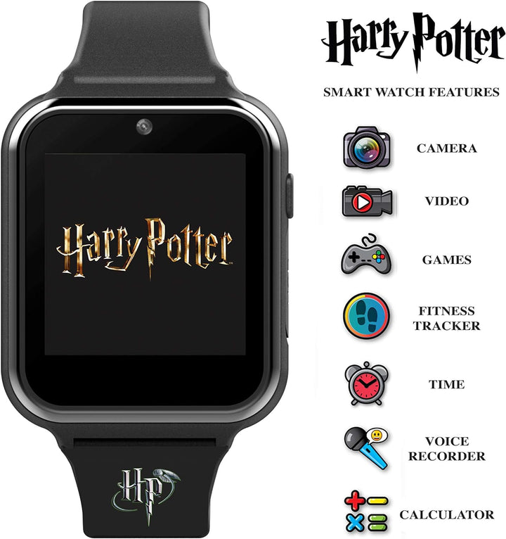 Harry Potter Jungen Digital Quarz Uhr mit Silicone Armband HP4096ARG