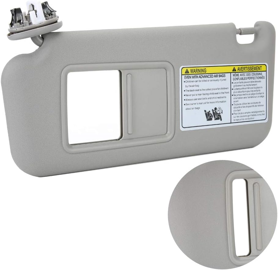 Sonnenblende, Linke Fahrerseite Sonnenblende 74320-42501-B2 für RAV4 2006-2009 (grau)