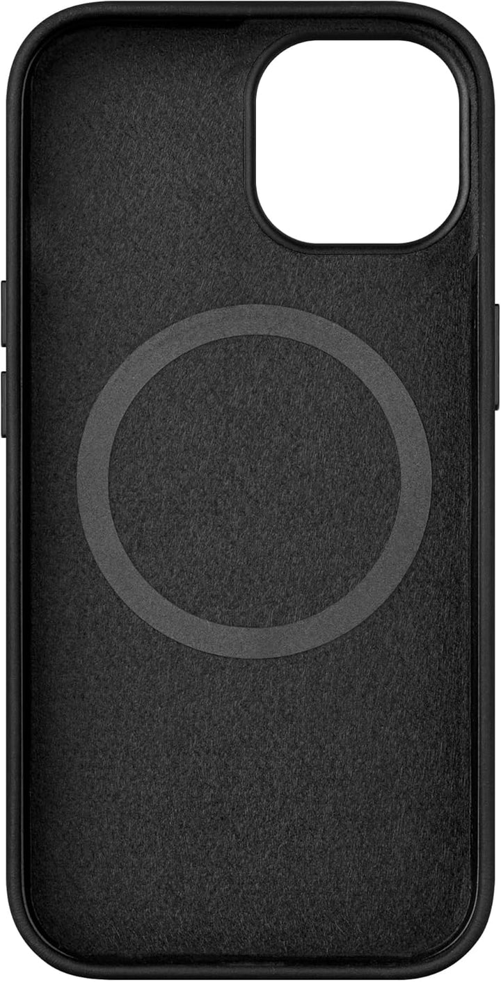 maogoam Echt Leder Hülle für iPhone 14 Pro Max, Vintage Crazy Horse Leder Case, Kompatibel mit MagSa