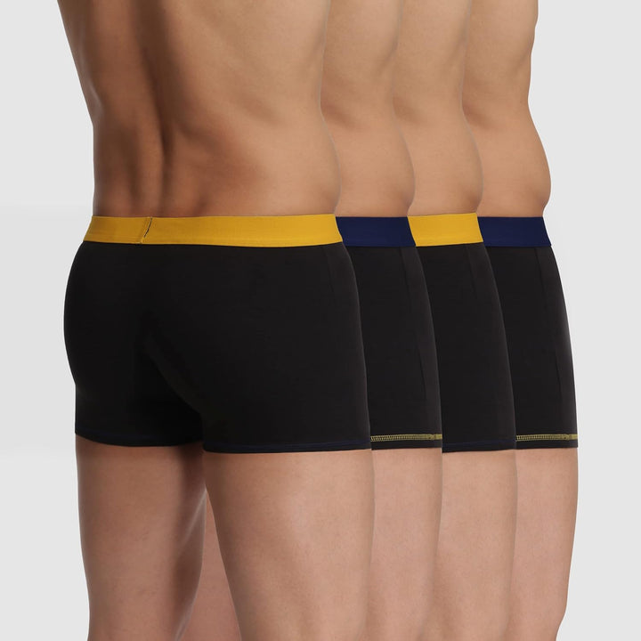 Dim Boxershorts Mix And Colors Stretch-Baumwolle Herren x4 Multicolor 4