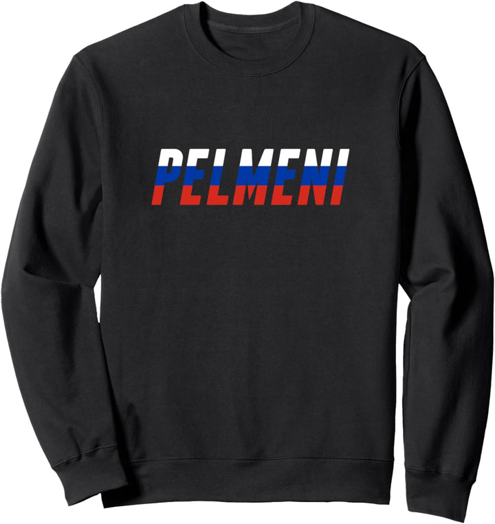 Pelmeni Russisch Kyrillisch Russland Küche Geschenk Sweatshirt