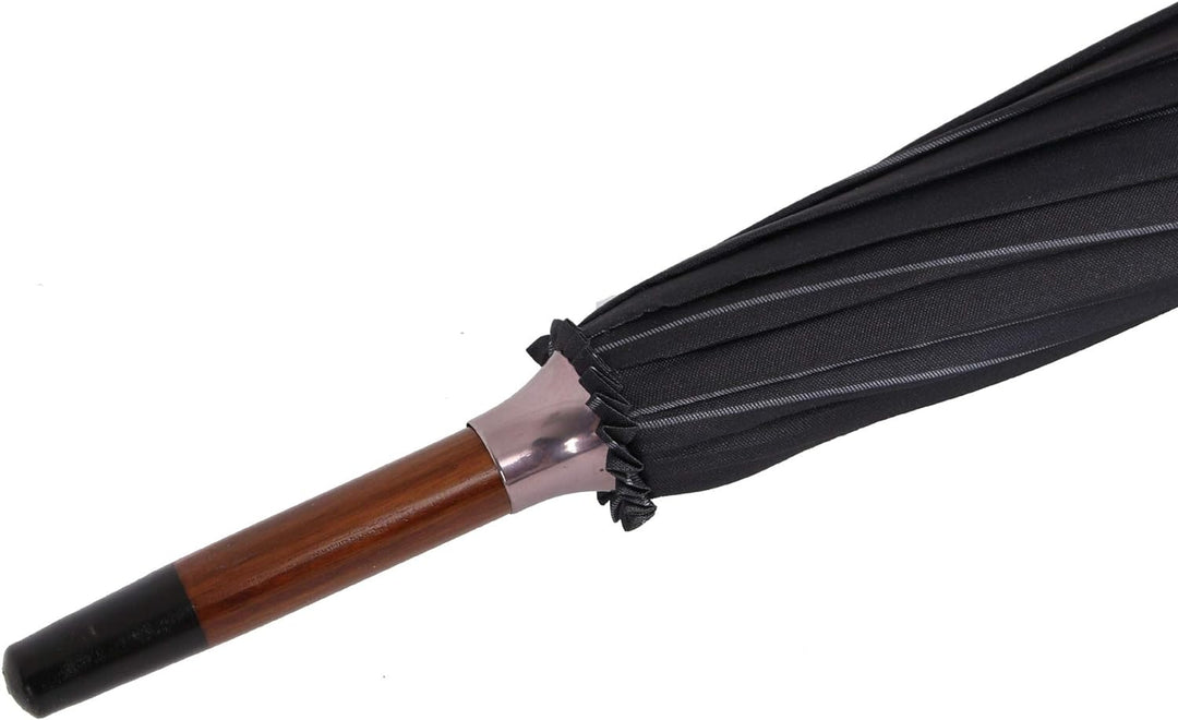 1224M SUSINO hochwertiger Stockschirm 12-teilig mit Automatik - sturmsicher in Men's Design (117 Dur