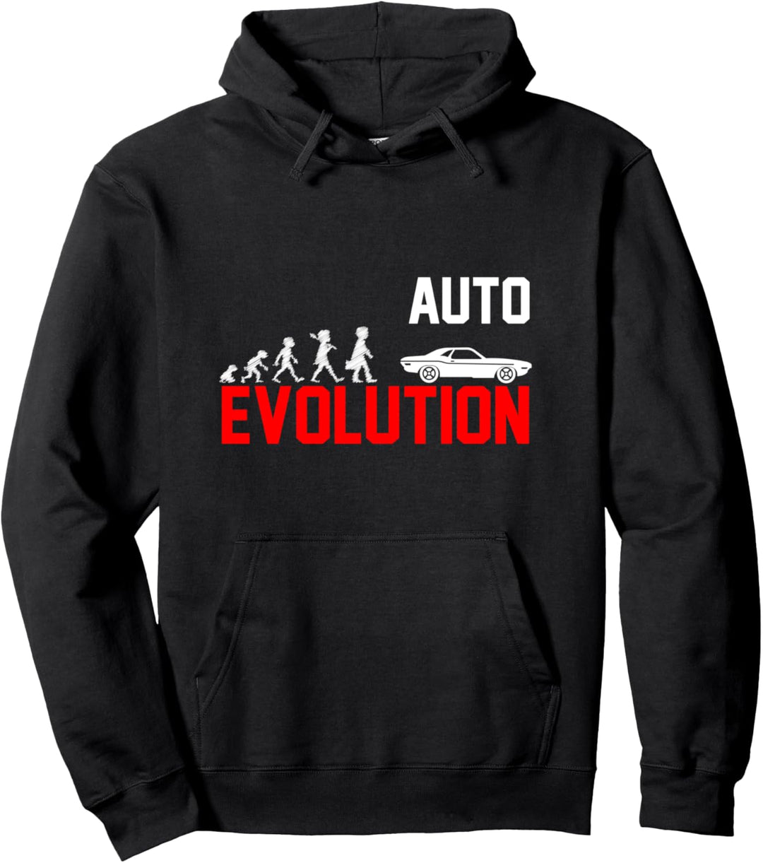 Werkstatt Autobahn Mechatroniker Tuner Hubraum Sportwagen Pullover Hoodie