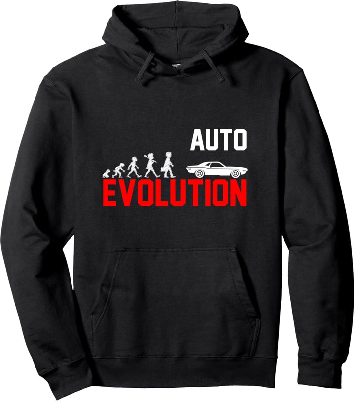 Werkstatt Autobahn Mechatroniker Tuner Hubraum Sportwagen Pullover Hoodie