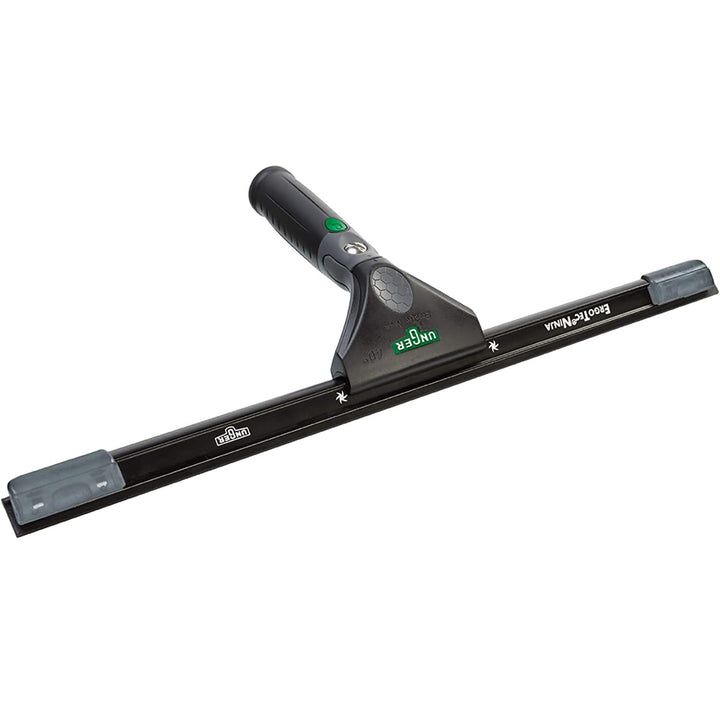 Unger ErgoTec Ninja Fensterwischer 40° (Breite 45 cm, ergonomischer Griff, mit Soft-Gummi, Zwei Gumm