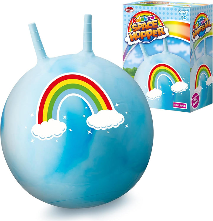 Tobar 38413 Yaygo Regenbogen Space Hopper, Verschiedene Designs und Farben