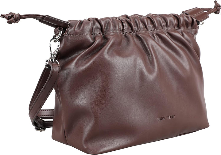 Gerry Weber - drawn to you shoulderbag mvz Dunkelbraun 26,00X24,00X11,00 CM Farbe:dunkelbraun / Mate