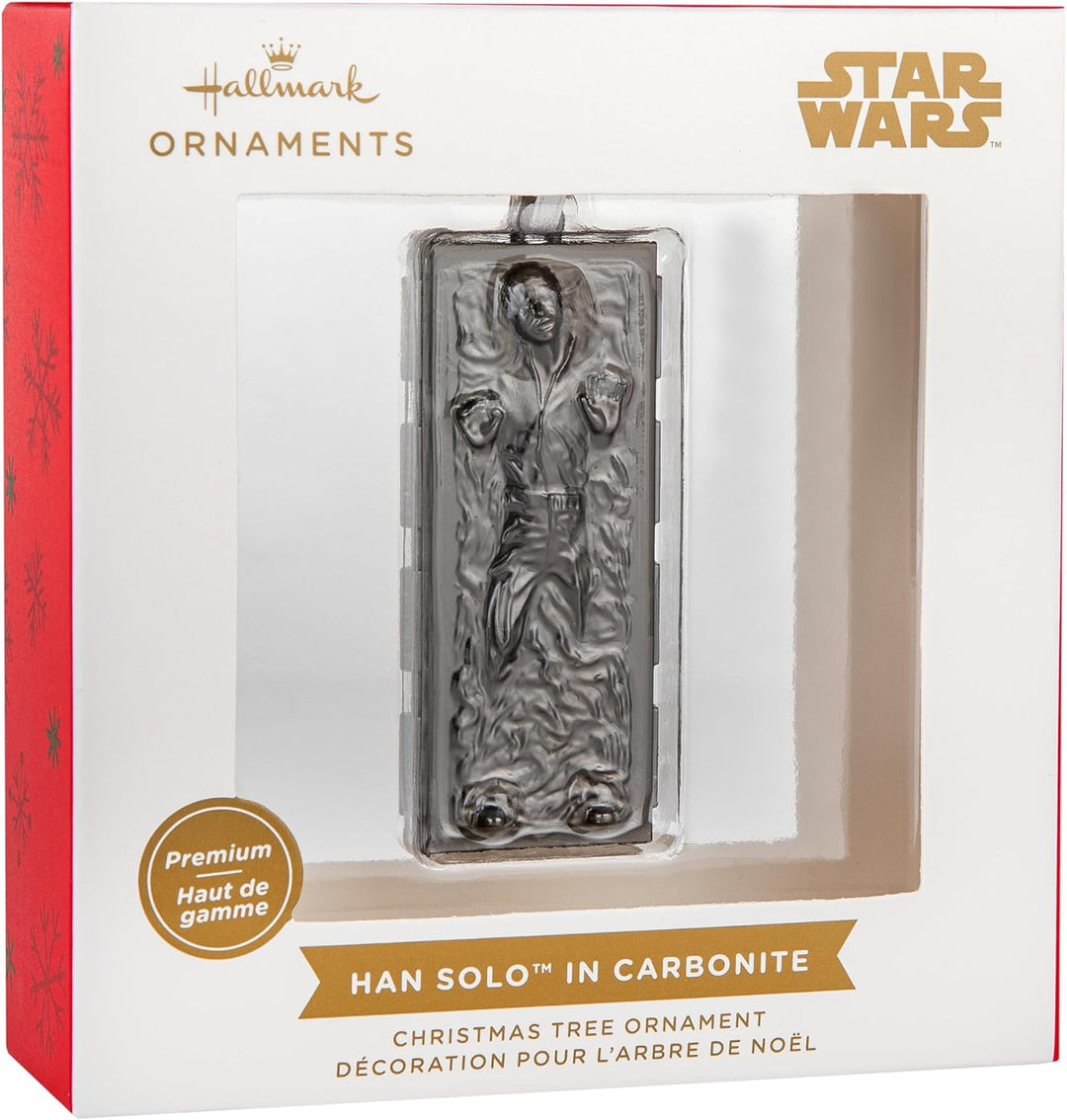 Hallmark Han Solo Frozen in Carbonit Premium Metall Ornament Star Wars Baumschmuck Weihnachten Hänge