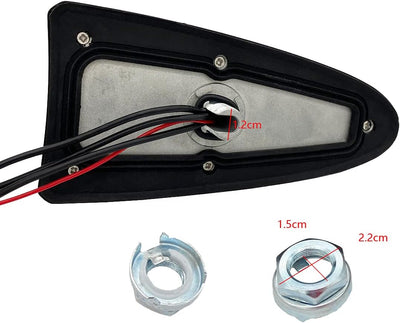 Vecys DAB DAB + Autoantenne Haifischflosse FM/AM GPS Autodachantenne Signalverstärker SMB zu SMA zu