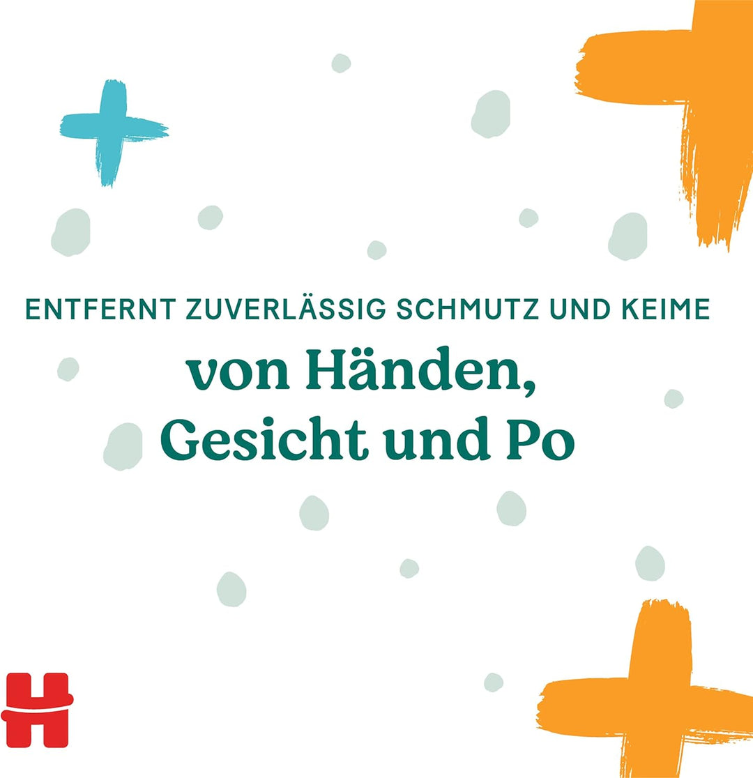 Huggies Baby-Feuchttücher All Over Clean, Für den ganzen Körper, Dezent und frisch, 10 x 56 Tücher,
