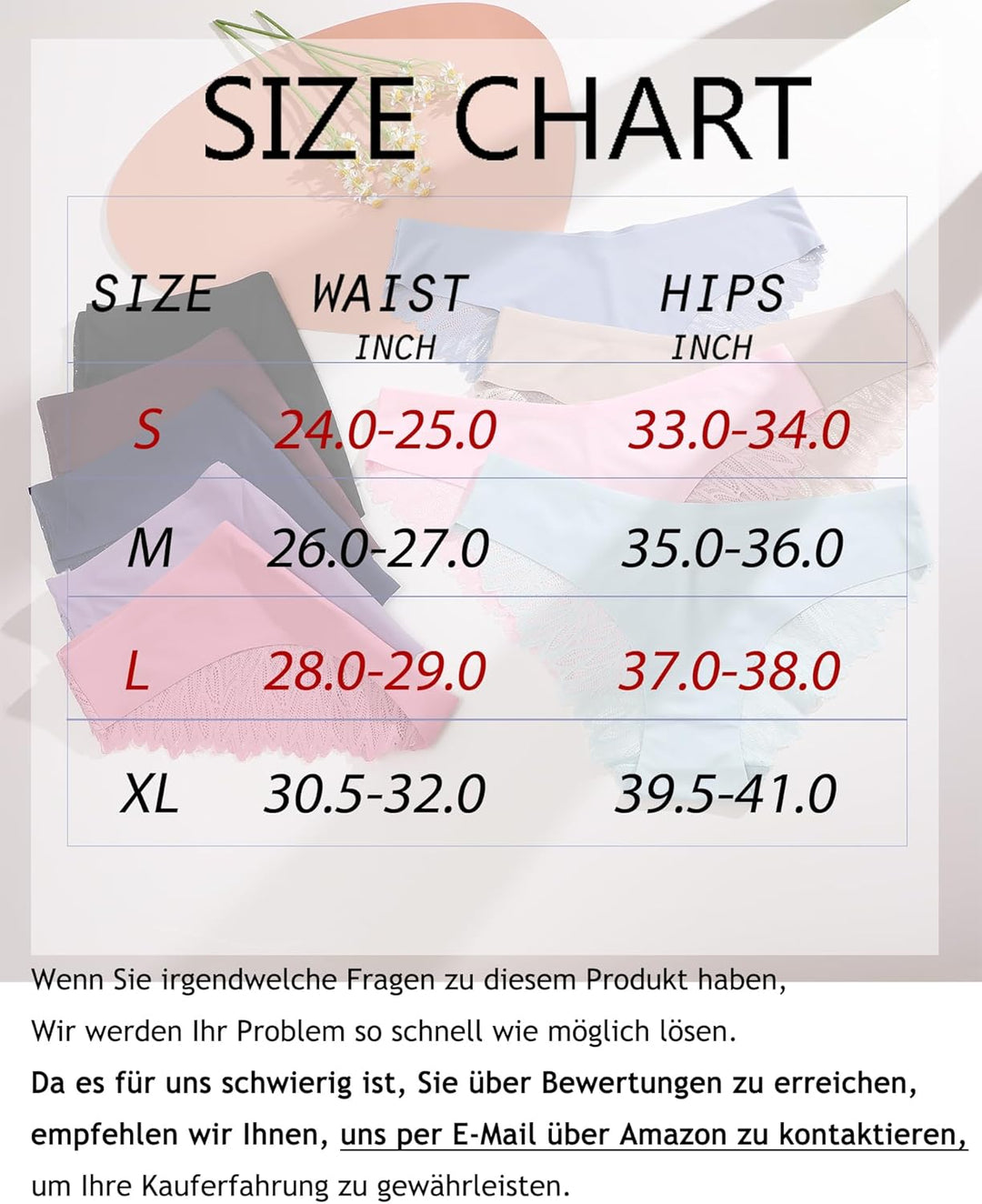 ALL OF ME 6er Pack Seamless Unterwäsche Damen Slip Nahtlos Spitzen Slips Frauen Unterhosen Spitze Se