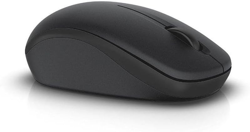 Dell, WM126, Wireless-Maus inkl. kabellosern USB Empfänger (kabellos, , 1000 dpi, optisch LED, 3 Tas