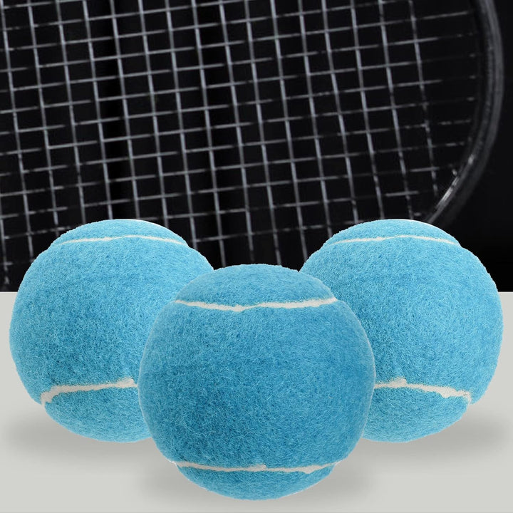 Tebery Tennisbälle für Fortgeschrittene, für Anfänger, Übungsbälle für Haustiere, Hunde, mit Netztas