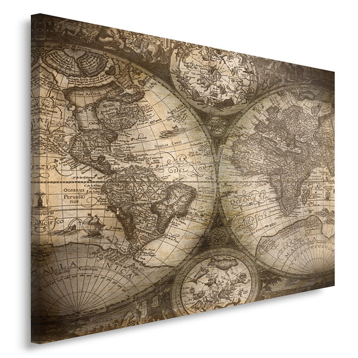 Feeby. Wandbild - 1 Teilig - 50x70 cm, Leinwand Bild Leinwandbilder Bilder Wandbilder Kunstdruck, LA