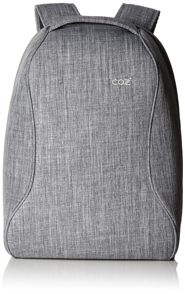 COZI CPCB004 City Rucksack für MacBook 38 cm (15 Zoll) grau