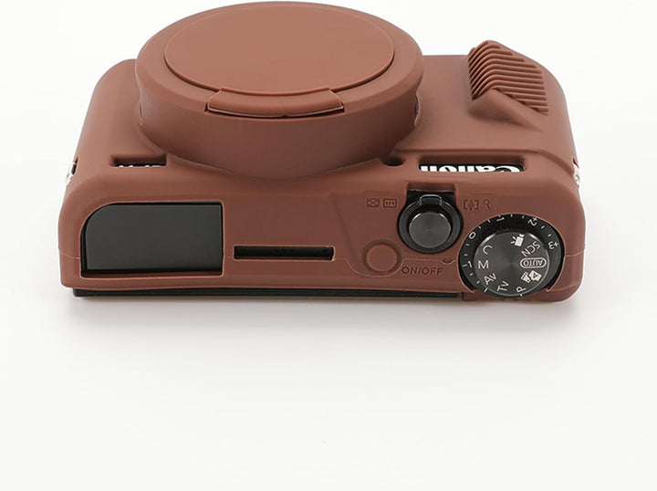 G7X II Kameratasche & LCD-Displayschutz-Zubehör-Set, weiche Silikonhülle für Canon Powershot G7X Mar