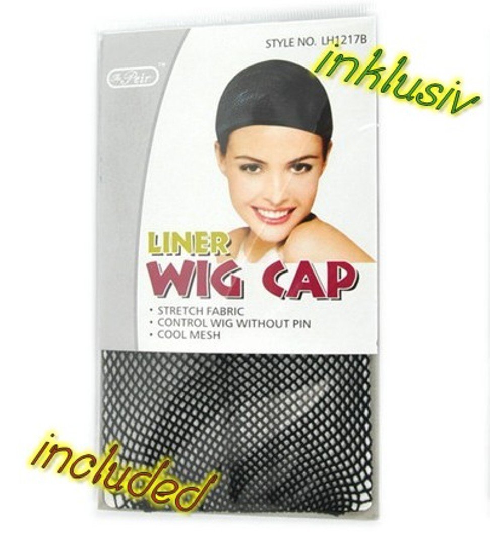 Prettyland Damen Blond Langhaar-Perücke Glatte Volumen lange Perücke mit Pony Wig für Halloween Cosp