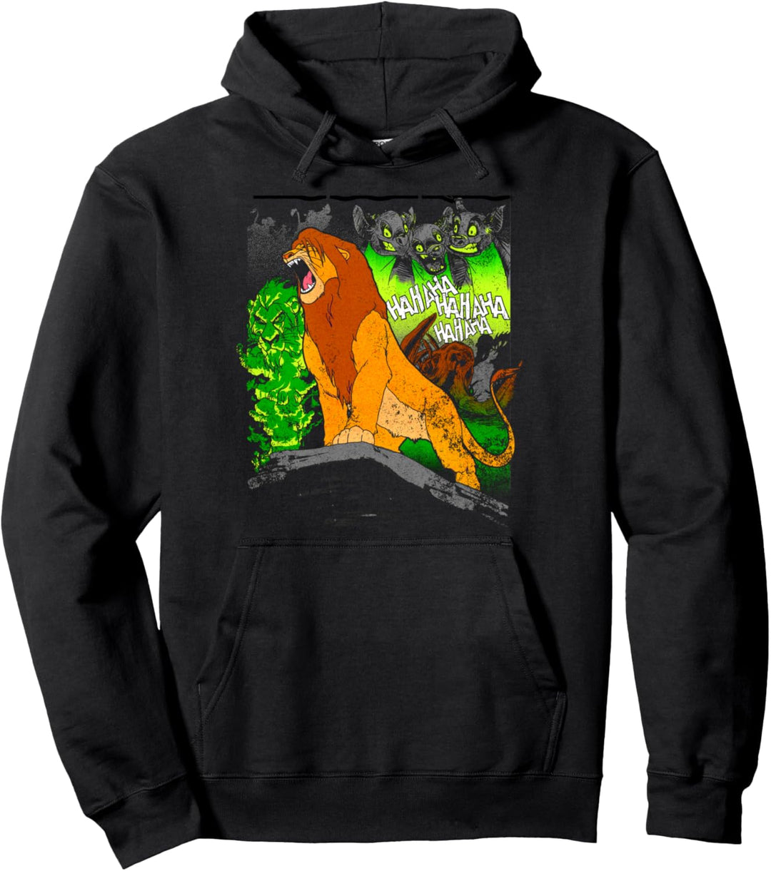 Disney Lion King Distressed Simba The Hero Pullover Hoodie