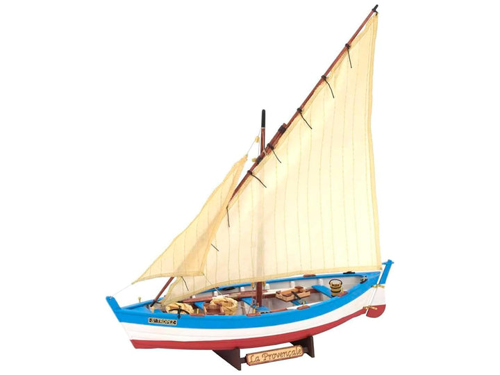 Artesania Latina - Holzmodellschiff - Französische Fischerboot La Provençale - Modell 19017-N, Masss
