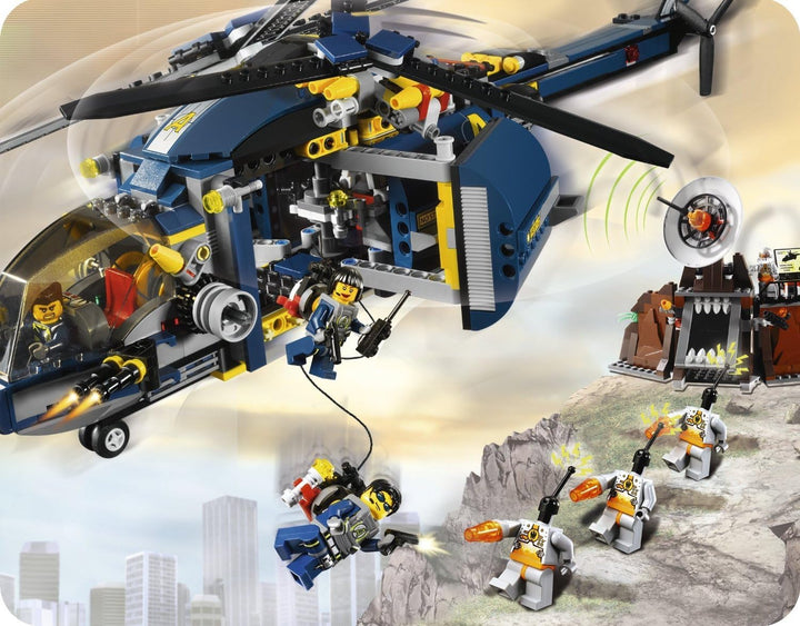 LEGO Agents 8971 - Bedrohung durch Kommandant Magma