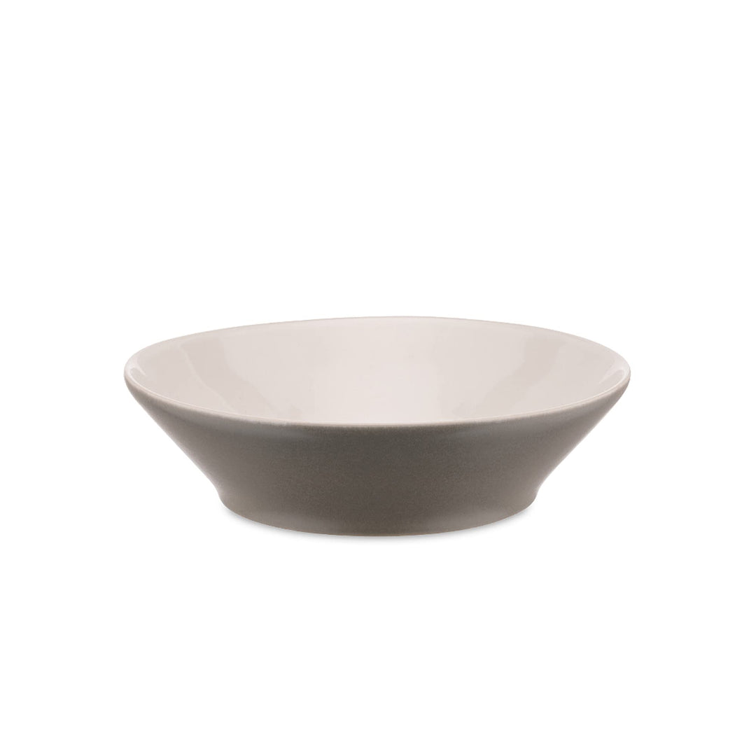 Alessi 4 Stück Suppenteller grau Tonale, Grau