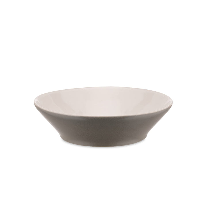 Alessi 4 Stück Suppenteller grau Tonale, Grau