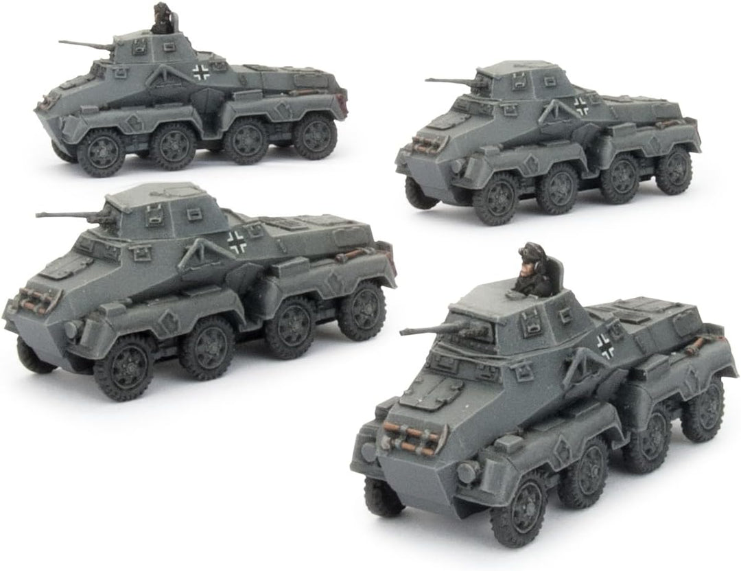 Flames of War: Mid War: German: Sd Kfx 231 Heavy Scout Troop (GBX113)