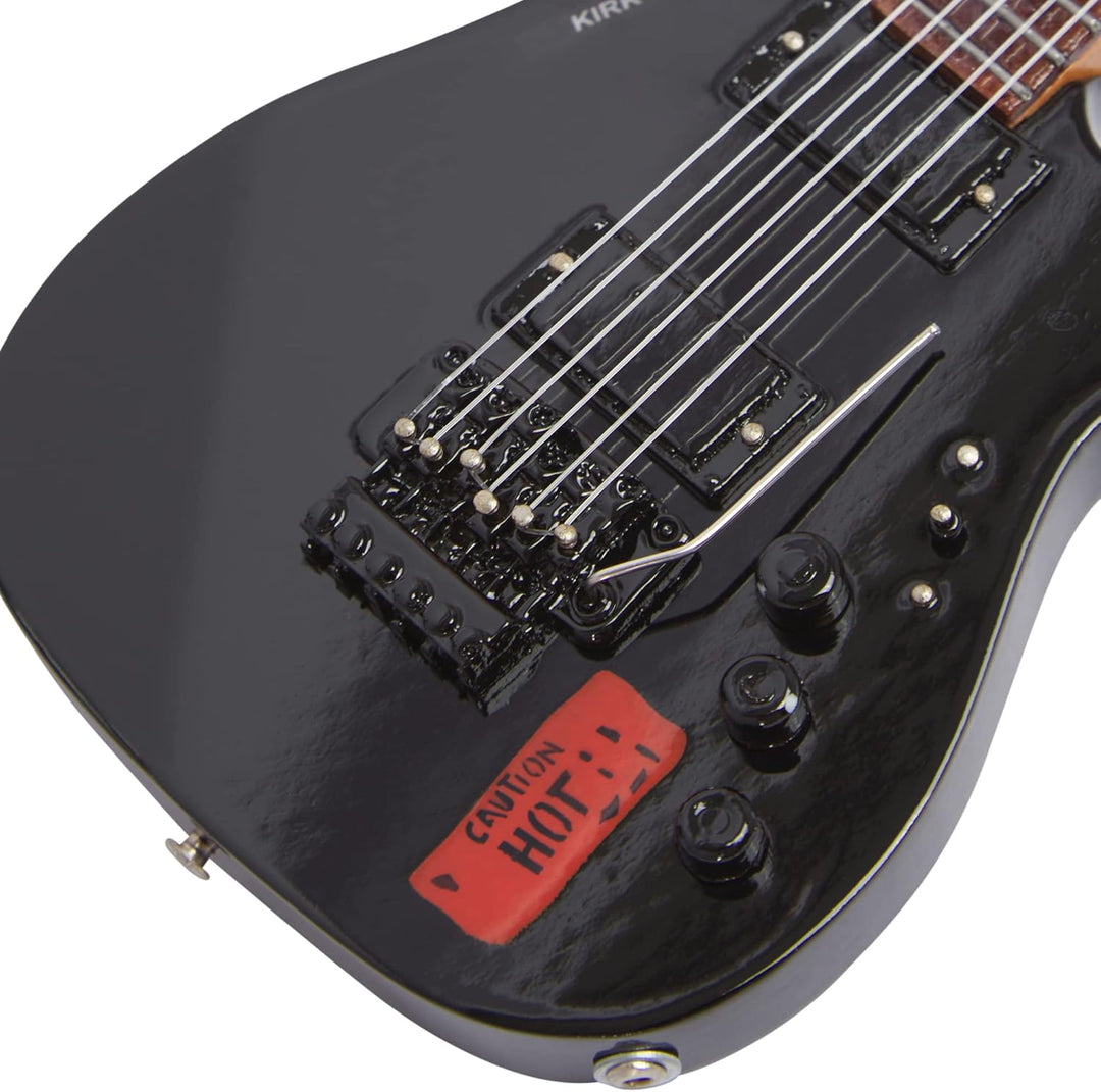 Kirk Hammett (Caution Hot) Miniaturgitarre - Musikgeschenke - handgefertigte Verzierung