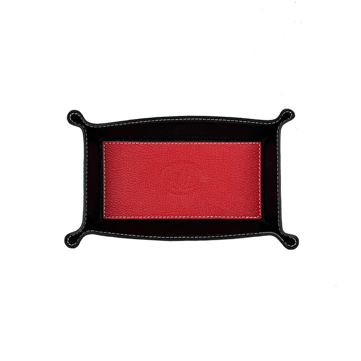 FrasiBags Taschenleerer Leder - Vide Poche - Ledertablett Organizer, Praktische rechteckig Aufbewahr