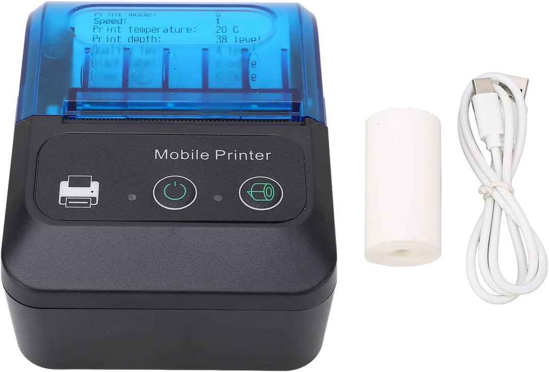 Thermo-Etikettendrucker 2 Zoll 203 DPI 80 Mm/s für Zuhause