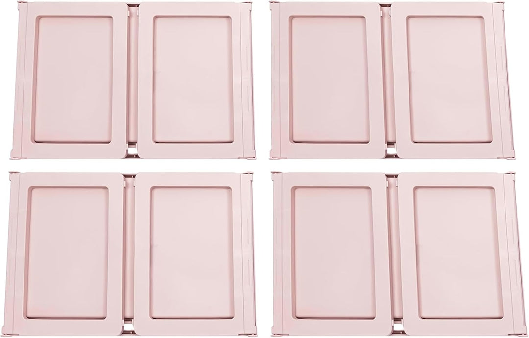 4 Pcs Betttablett mit klappbaren Beinen, Frühstückstablett mit Handy/Tablet Essen Snack Tablett (Pin