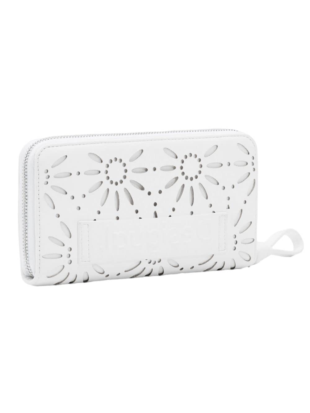 Desigual Womens Mone_Dandelion Fiona Brieftasche Geldbörse Portemonnaie (Weiss)