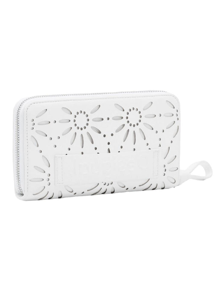 Desigual Womens Mone_Dandelion Fiona Brieftasche Geldbörse Portemonnaie (Weiss)