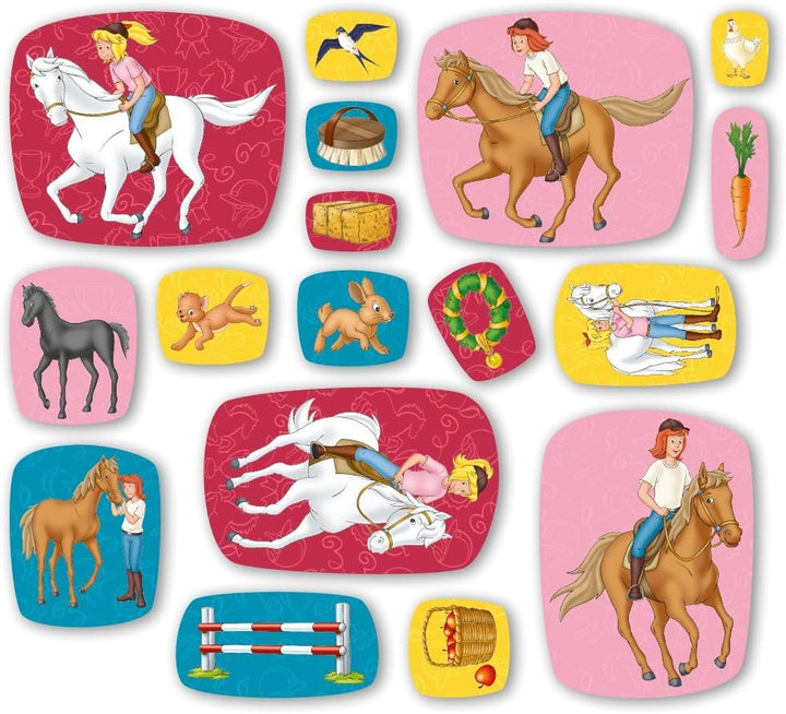 /DH-Konzept Bibi und Tina Partyset 56teilig // Bibi und Tina Partydekoration // Kindergeburtstag Bib