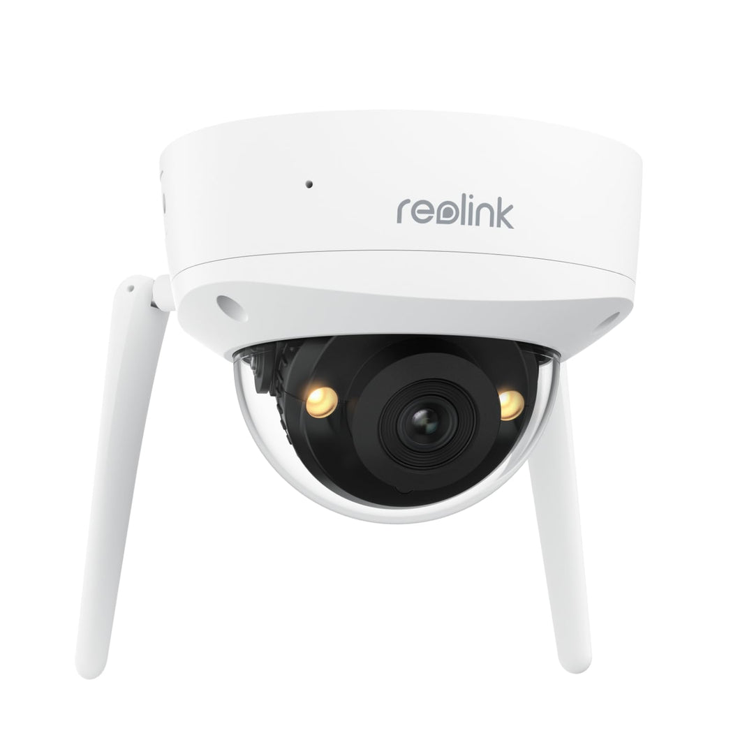 Reolink 4K Wi-Fi 6 Überwachungskamera Aussen mit 125° Blickwinkel, IK10 Vandalismusgeschützt, Farbna