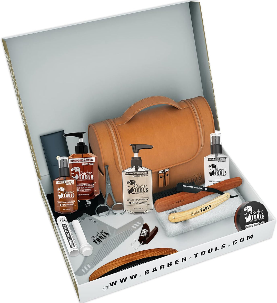 ✮ BARBER TOOLS ✮ Kit/Bartpflege set/Bart-set/Bart und Rasur | Kosmetik Made in