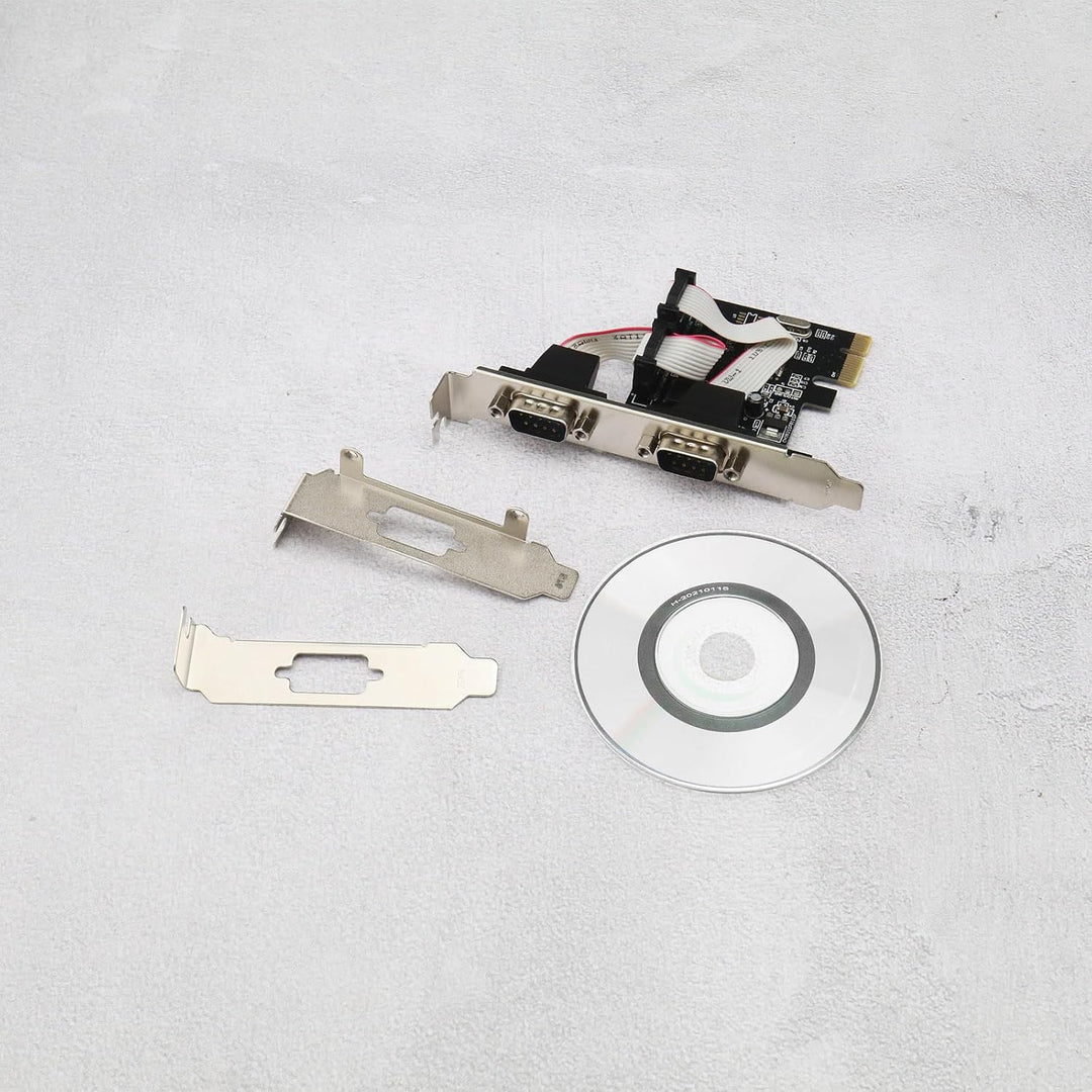 Create idea Port Card PCI Express Serielle Karte PCI Express Serieller Erweiterungsadapter PCI-E auf