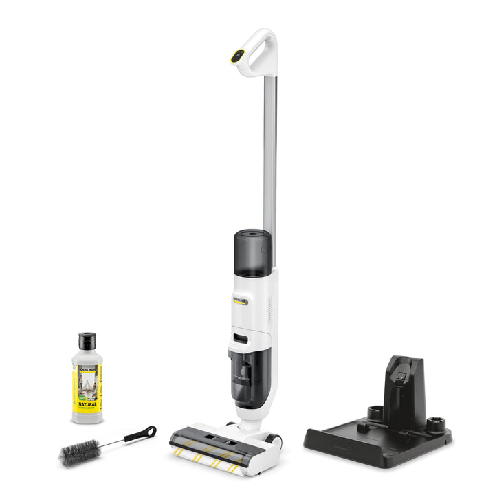 Kärcher Saugwischer FCV 2 Natural N, kabelloser Saugwischer mit 2 Reinigungsmodi, Akkulaufzeit: ca.