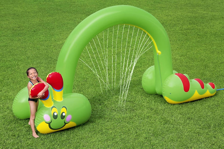 Bestway Jumbo Wassersprinkler, Raupe, 338 x 110 x 188 cm