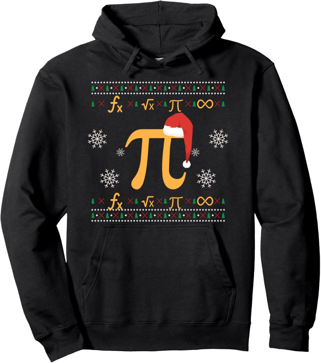 Ugly Christmas Pi Mathe Lehrer Pullover Hoodie