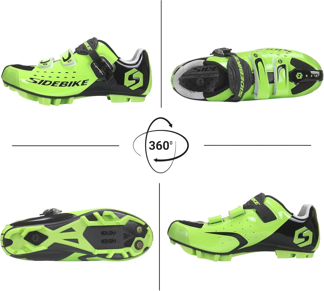 Fahrradschuhe MTB Radsportschuhe Herren/Damen Professionelle Mountainbike-Schuhe Kompatible SPD-Peda