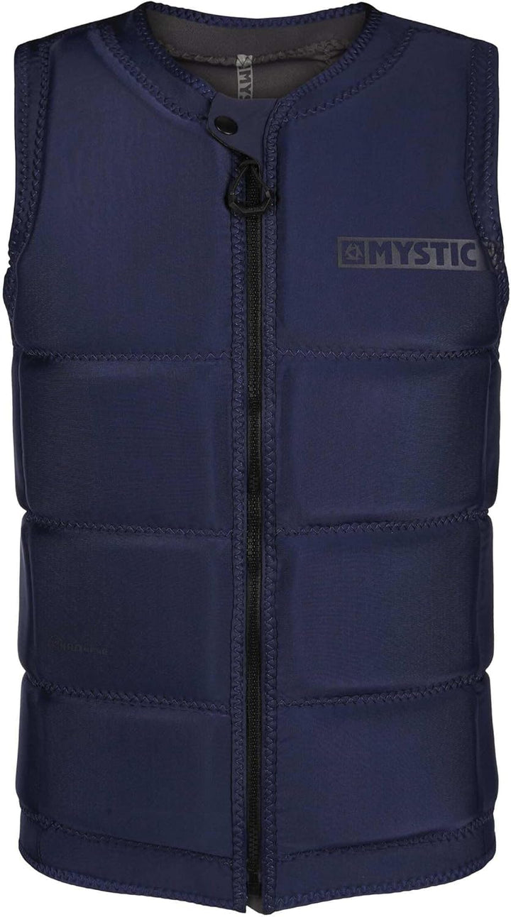 Mystic Watersports - Surf Kitesurf & Windsurfen Herren Star Impact Weste Top Front Zip - Oxblood Red