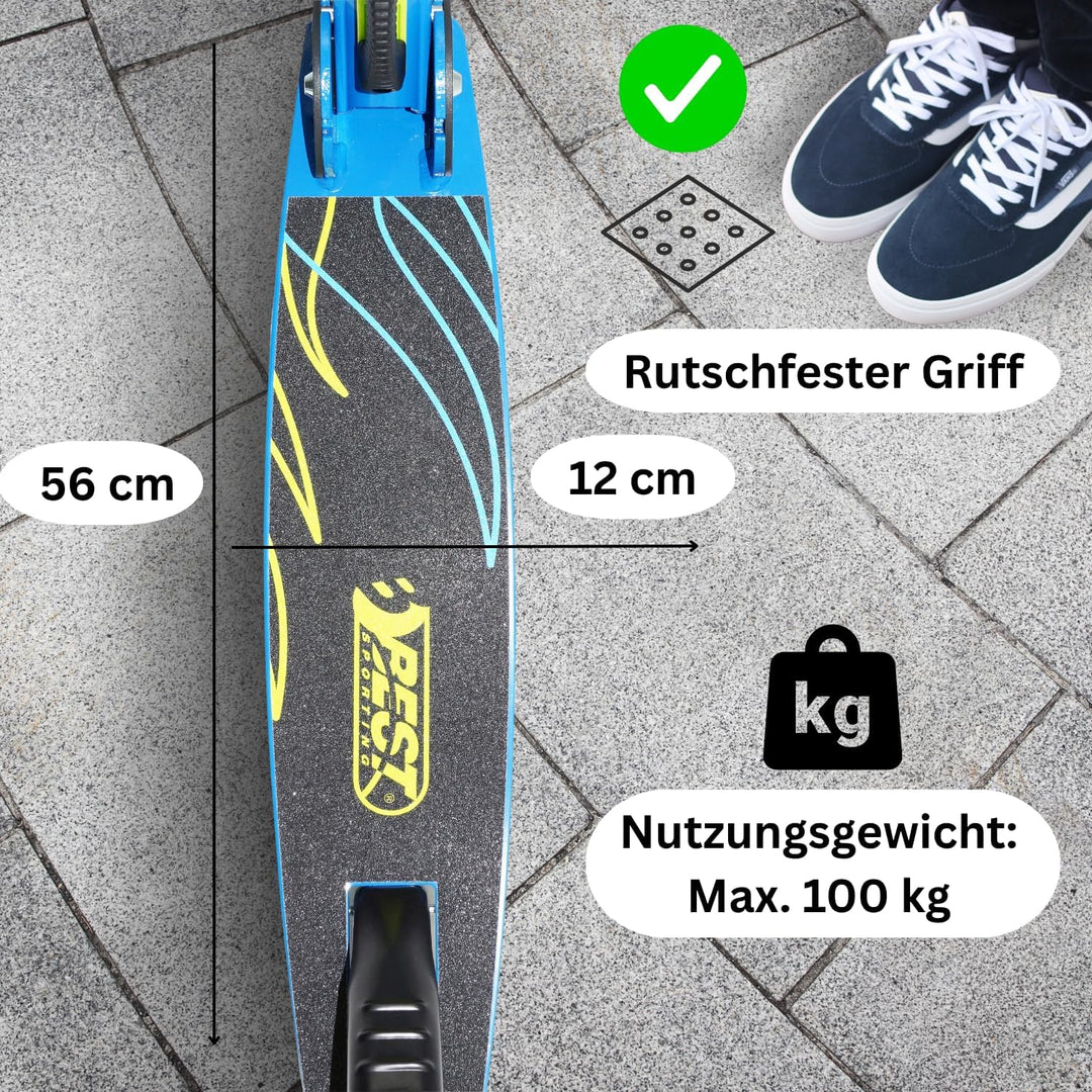 Best Sporting Scooter Erwachsene I klappbarer Roller mit Ständer I hochwertiger City-Roller für Erwa