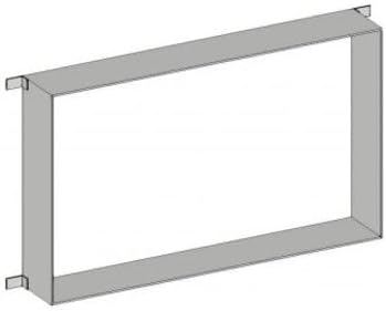 Emco Prime 2 Einbaurahmen für asis Lichtspiegelschrank 80 cm - 949700019