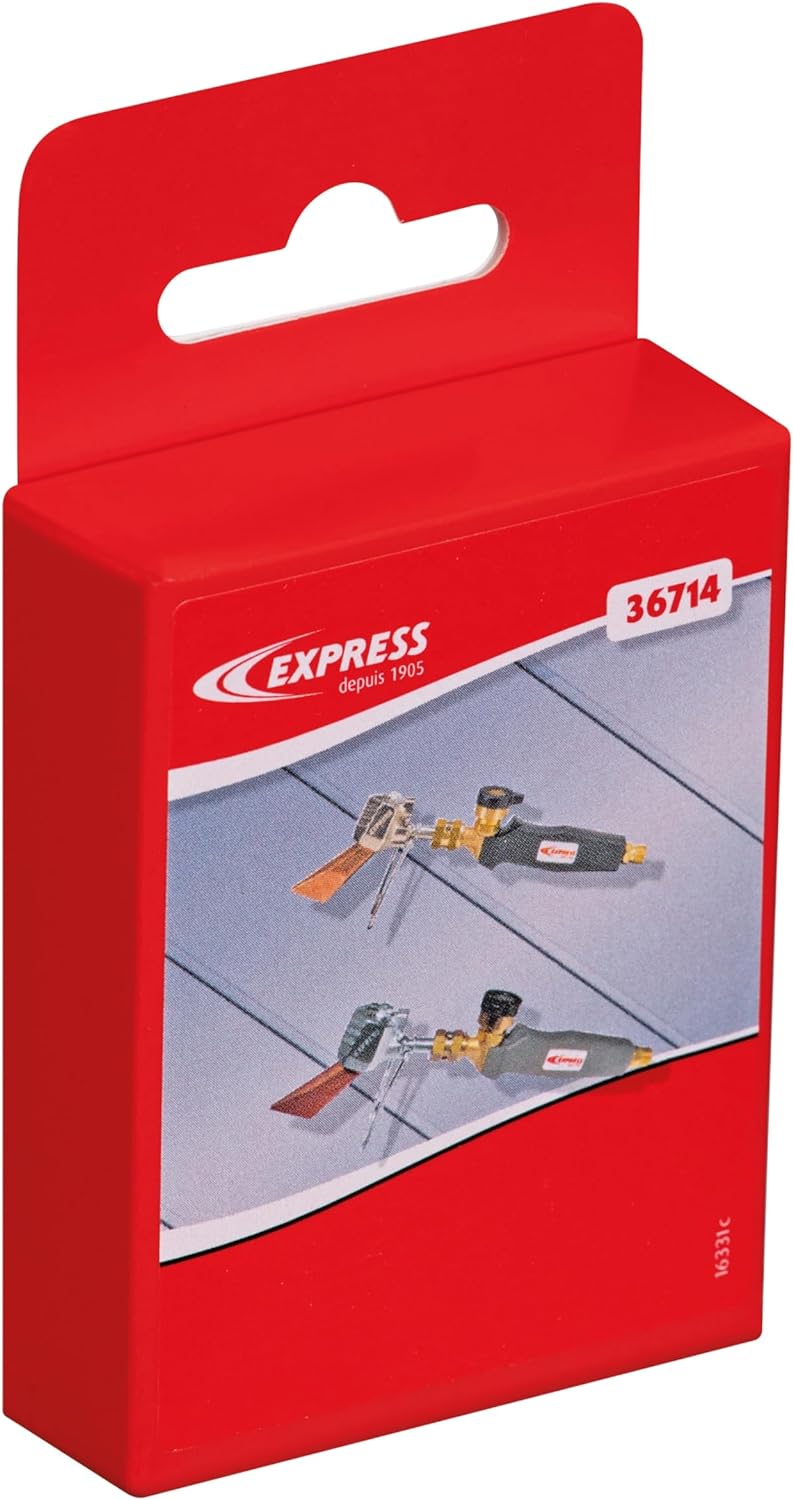 Lötkolben Set - Lötlampe mit Piezozündung - Dachrinnen Lötset - Schweissbrenner - Lötzubehör - Set a