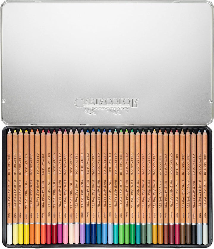 Cretacolor Pastellkreide Set Fine Art Pastel, sortiert, 36er Metalletui 36 stück (1er Pack) Mehrfarb